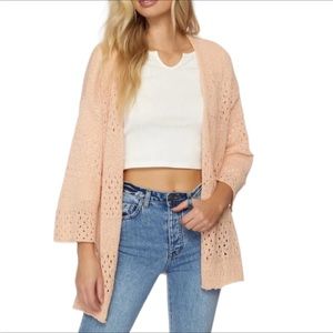 O'Neill Moonlight Cardigan Sweater Blush
